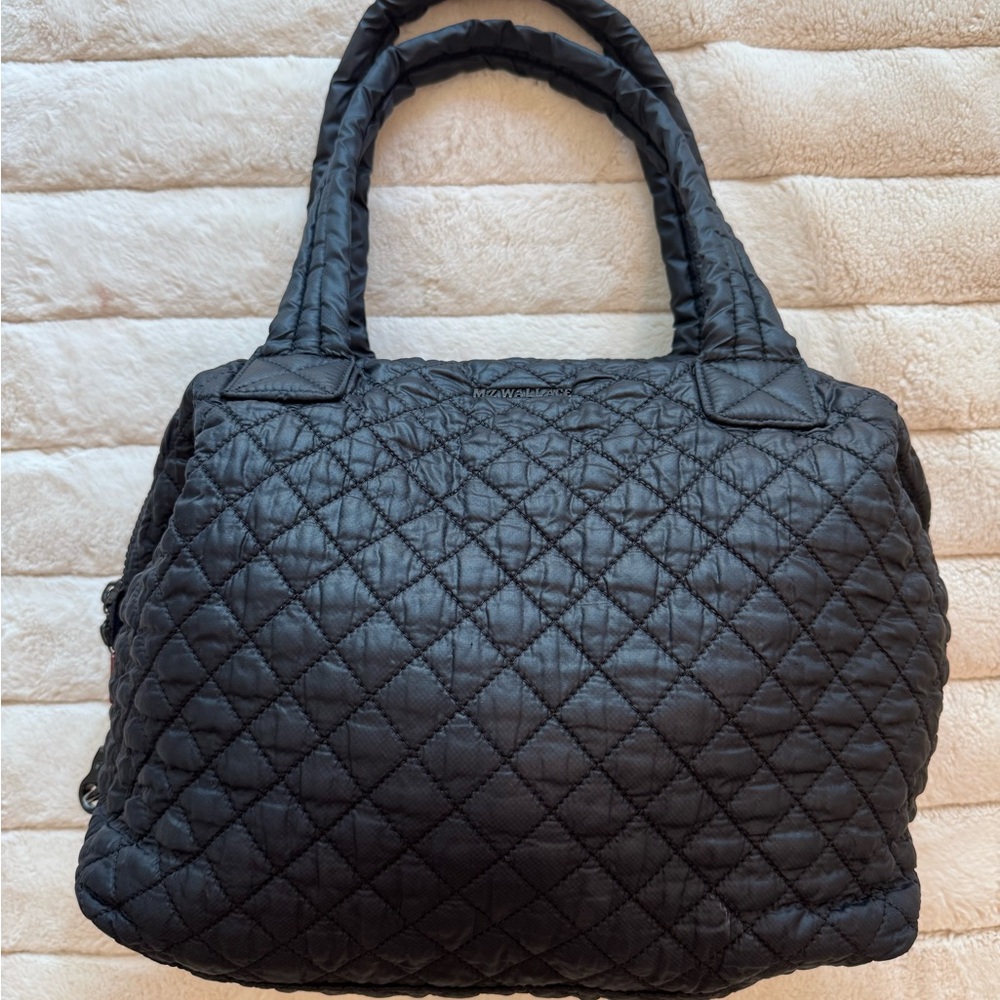 MZ Wallace Medium Metro Deluxe Tote in Black